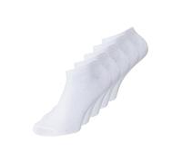 Jack & Jones Men's Ankle Socks Dongo Classic 5 Pack White Size 7-12