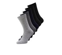 Football Socks Jack & Jones Jens (x5) Grey One size