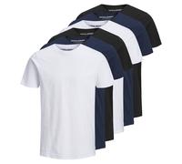 Jack&Jones Men's, 6er Pack - Jjeorganic Basic Tea o-Neck, short Sleeve, B