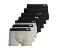 JACK & JONES Mens 7 pack Huey Trunks Plus Size