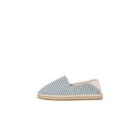 Jack & Jones Mens and Cnvs Stripe Esp in Coronet Blue - Size UK 12