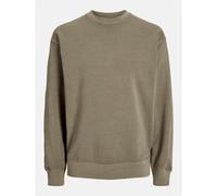 Jack & Jones Mens and Faded Sweat Crw in Silver Sage - Green - Size Large