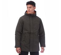 Jack & Jones Mens and Fen Parka Jacket in Khaki - Size Small