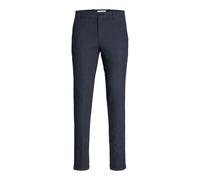 Jack & Jones Mens and J Henry Slim Cut Chinos in Navy Blazer - Size 31W/34L