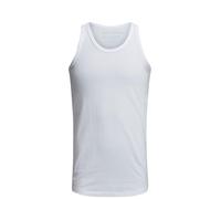 Jack & Jones Men's Basic 1-2-3 2014 Noos Tank Top, White (White C-n100), S UK