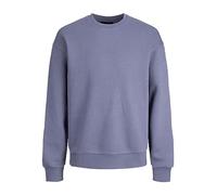 JACK & JONES Mens Basic Crew Neck Sweater Grisaille M