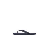 JACK & JONES Mens Basic Eva Flip Flops Summer Beach Logo Sandals Toe Post Slippers (Navy 8-9)