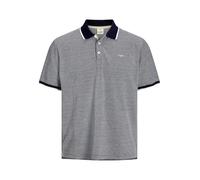 Jack & Jones Polo Shirt Alves Men – Slim Fit, Short Sleeves – Dark Blue M