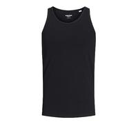 JACK & JONES Men's BASIC TANK TOP 1-2-3 2014 NOOS, Black (Black C-N10), Large