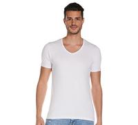 JACK & JONES Men's Basic V-neck Tee S/S Noos T-Shirt, Opt White, L