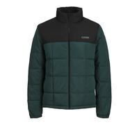 Jack & Jones Men's Ben Square Puffer Jacket - Windproof with High Collar