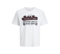 Jack & Jones Mens Big King Size Crew Neck Short Sleeve Logo Printed T Shirts