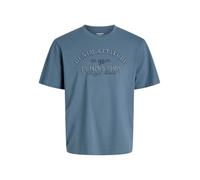JACK & JONES Mens Big King Size Crew Neck Short Sleeve Logo Printed T Shirts Casual Summer Tee Tops