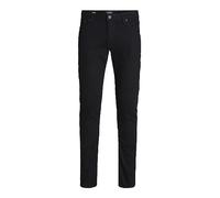 JACK & JONES Men's Jjiglenn Jjfelix Am 046 50 Sps Noos Slim Jeans, Black (Black Denim), W28/L30 (Manufacturer size: 28)