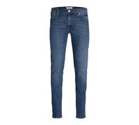 JACK & JONES Men's Blue Jeans Straight Leg Button Fastening Denim Pants All Waist, UK Size 29W / 32L