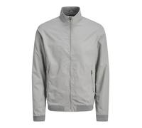 JACK & JONES Men's Bomber Jacket Long Sleeve High Neck, Grey Colour, UK Size M