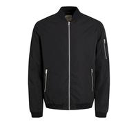 Jack & Jones Mens Bomber Jacket Full Zip Long Sleeve Baseball Neck Jacket, S-2XL