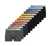 Jack&Jones Men's Boxer Shorts, 12 Pack - Jackarim Solid Trunks, Plain, ...