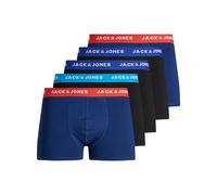 Jack & Jones Mens Boxer Shorts 5 Pack Correct H-Shape for High Comfort S -XXL