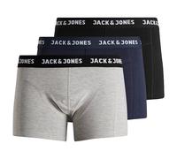 Jack & Jones Mens Boxer Shorts Multipack - Pack of 3 , Size-S to 2XL
