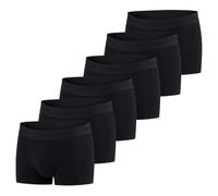 JACK & JONES Men's Boxer Shorts Pack of 6 Basic Trunks Boxer Stretch Underwear Retro Shorts Set Cotton Black Red Green Blue Grey S M L XL XXL 3XL, Pack 1, XL