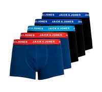 JACK & JONES Men's Boxer Shorts Trunks 5 Pack, Color: Multicolored, Laundry Size: XL, Item: - surf The Web