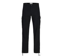 Jack & Jones Mens Cargo Combat Trousers - Black - Size 36W/32L