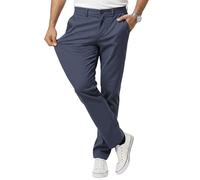 JACK & JONES Men's Chino Trousers Relaxed Fit - Cotton Chino Trousers with Stretch - Classic Performance Pants Men's Trousers, Mid Rise, Turn-Up Hem, Comfortable Leg, Blazer navy, 36 W/32 L