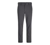 JACK & JONES Men's Chino Trousers Slim Fit - Chino Trousers Men Made of Recycled Polyester - Classic Performance Pants Men's Trousers with Stretch, Mid Rise, Turn-Up Hem