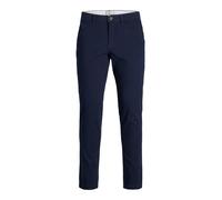 Jack & Jones Mens Chino Trousers Slim Fit Zip Fastening Trouser Normal Rise pant
