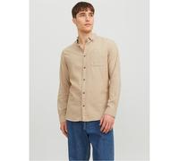 Jack & Jones Mens Classic Shirt Long Sleeve Plain