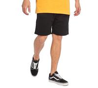 JACK & JONES Men's Classic Sweat Shorts Sports/Gym Half Pants with Waistband Drawstring Joggers Size S-XL Black