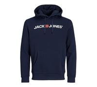 Jack & Jones Mens Corp Logo Hoody - Navy Blazer - X Large