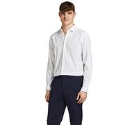 JACK & JONES Mens Crdiff Long Sleeve Shirt White XL