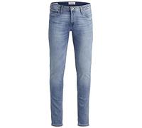JACK & JONES Men's Denim Jeans, Liam Original, Skinny fit, Blue Wash