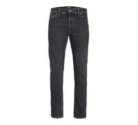 JACK & JONES Mens Denim Jeans, Mike Original, Comfor Fit, Classic Five Pocket Style, Black Denim (UK, Waist & Inseam, 30, 30, Black)
