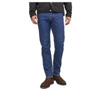 JACK & JONES Mens Denim Jeans, Mike Original, Comfor Fit, Classic Five Pocket Style, Blue Denim (UK, Waist & Inseam, 28, 32, Blue)