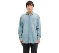 Jack & Jones Mens Denim Shirt Long Sleeve Cotton Western Snap Buttons Sheridan