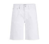 JACK & JONES Mens Denim Shorts Optic White M