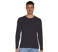 JACK & JONES Men's Essential Lightweight Crewneck Sweater JJEBASIC Long-Sleeve Tee Shirt, Colours:Navy, Size Sweater:XS