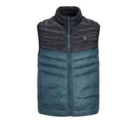 Jack & Jones Men's Gilet - High Collar and Full-Zip Front Sleeveless Jacket
