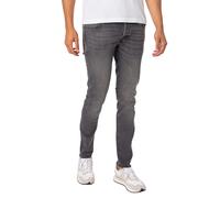 JACK & JONES Men's Jjiglenn Jjoriginal Sq 349 Noos Jeans, Black Denim, 31 W/34 L