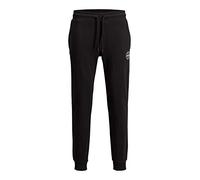 JACK & JONES Mens Gordon Shark Sweat Pants - Black - X Large
