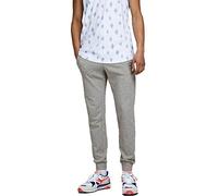 JACK & JONES Mens Gordon Shark Sweat Pants - Light Grey Melange - Large