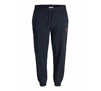 JACK & JONES Mens Gordon Shark Sweatpants - Navy Blazer - 40W