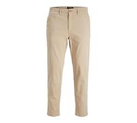 JACK & JONES Mens Harlow Chino Pants Crockery 30W / 32L