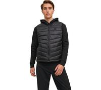 JACK & JONES Mens Hero Bodywarmer Gilet Black XL