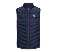 Jack & Jones Hero Bodywarmer Collar Vest Blue L Man