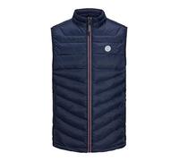 JACK & JONES Mens Hero Bodywarmer Gilet Navy Blazer S