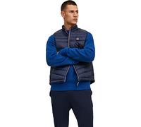 Jack & Jones Duffel coats JJEFLY BODYWARMER COLLAR in Marine EU XL